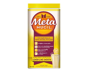 Metamucil Fibre Supplement Lemon Lime Smooth 673G