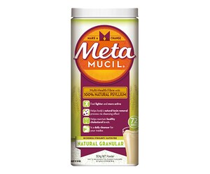 Metamucil Fibre Supplement Natural Granular 504G