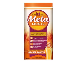 Metamucil Fibre Supplement Smooth Orange 673G