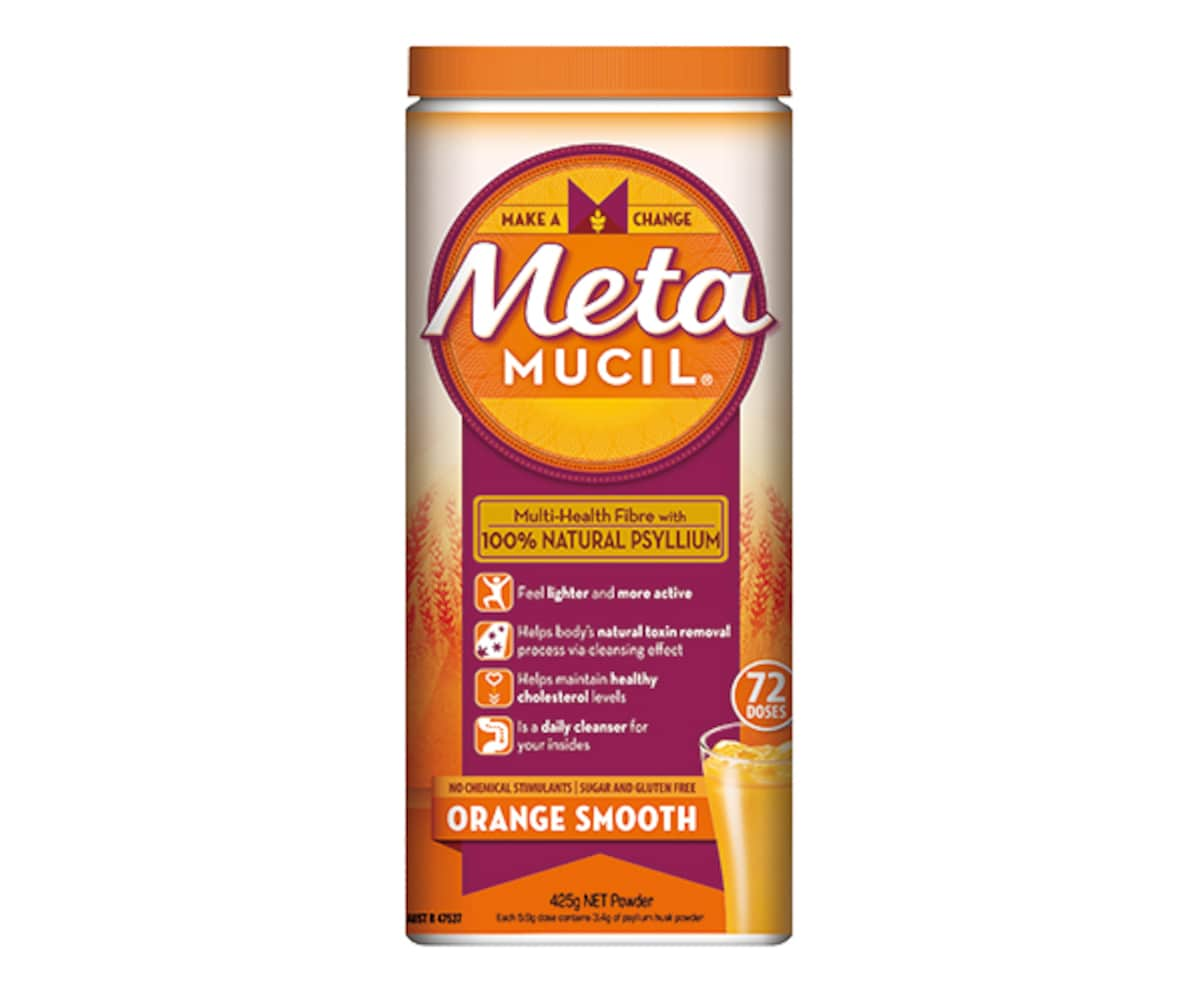 Metamucil Fibre Supplement Smooth Orange 425G