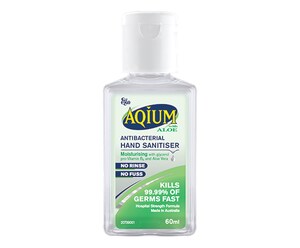 Ego Aqium Antibacterial Hand Sanitiser With Aloe 60Ml