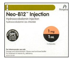 Neo-B12 Hydroxocobalamin (1000Mcg/Ml) Injection 3 Ampoules