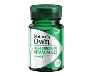 Natures Own Vitamin B12 1000Mcg 60 Tablets