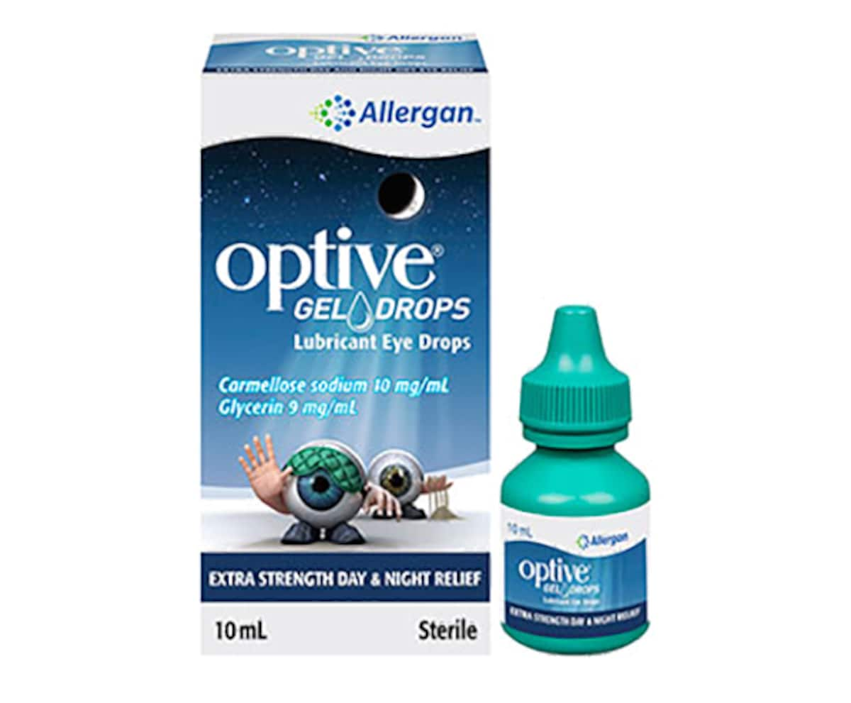 Optive Lubricant Gel Eye Drops 10Ml