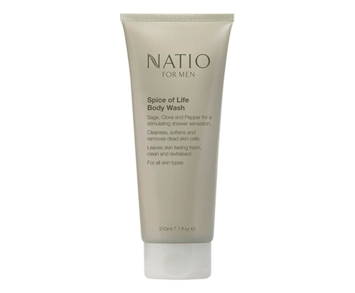 Natio For Men Spice Of Life Body Wash 210Ml