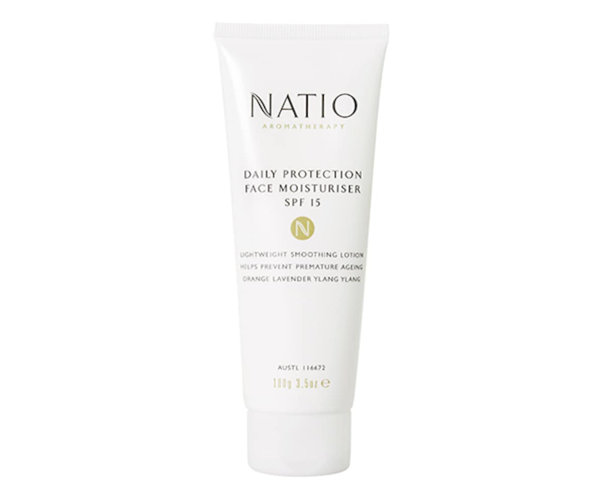 Natio Aromatherapy Daily Protection Face Moisturiser Spf15 100G