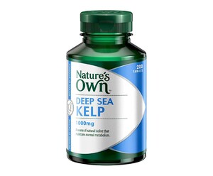 Natures Own Kelp 1000Mg 200 Tablets