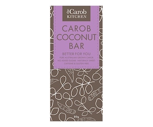 The Carob Kitchen Carob Coconut Bar 80G