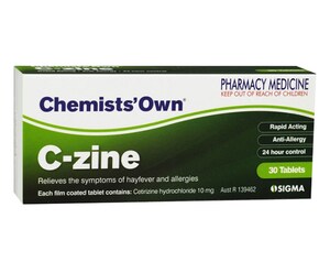 Chemists Own C-Zine 10mg 30 Tablets