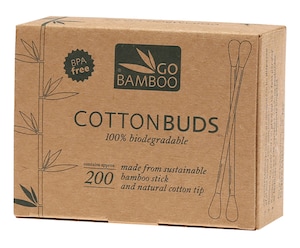 Go Bamboo Cotton Buds 200 Pack