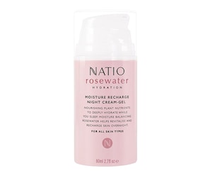 Natio Rosewater Night Cream-Gel 80Ml