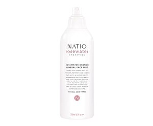 Natio Rosewater Mineral Face Mist 200Ml