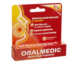 Oralmedic Mouth Ulcer Treatment 2 Pack