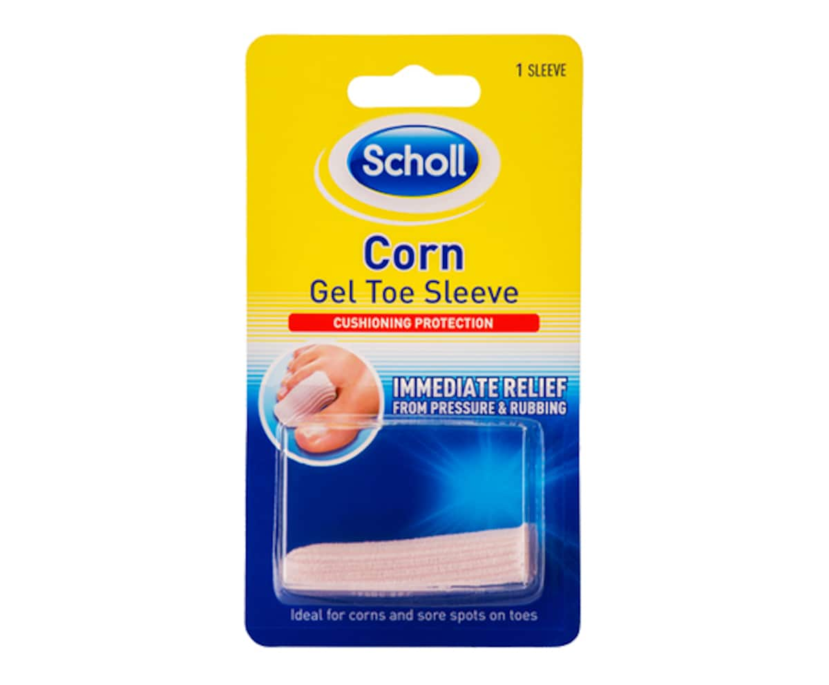 Scholl Corn Gel Toe Sleeve 1 Pack