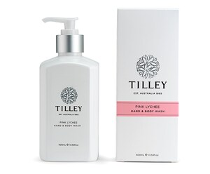 Tilley Body Wash Pink Lychee 400Ml