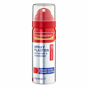 Elastoplast Spray Plaster Waterproof & Transparent 40Ml