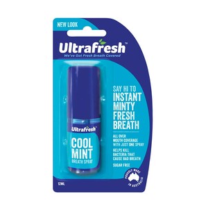 Ultrafresh Breath Spray Cool Mint 12Ml