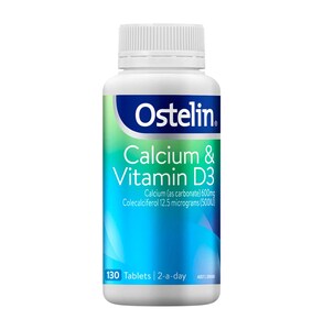 Ostelin Vitamin D & Calcium 130 Tablets