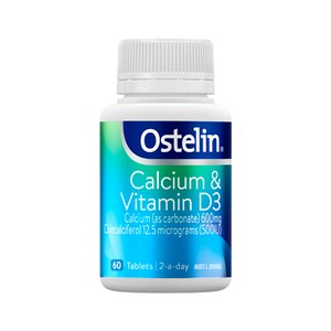 Ostelin Vitamin D & Calcium 60 Tablets