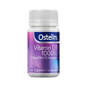 Ostelin Vitamin D 1000Iu 60 Capsules