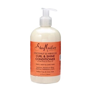 Shea Moisture Coconut & Hibiscus Curl & Shine Conditioner 384Ml