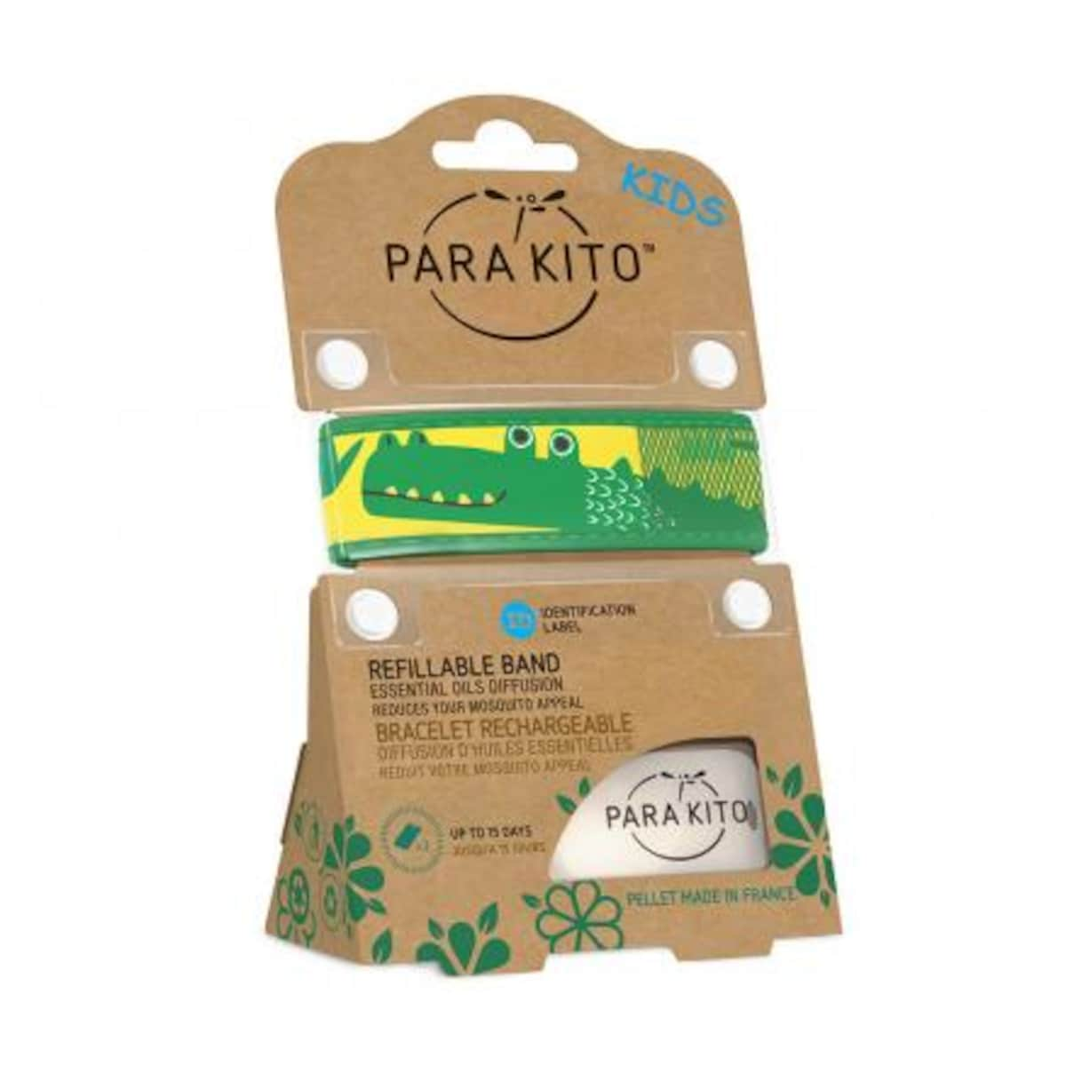 Parakito Mosquito Repellent Kids Wristband (Colour Selected At Random)