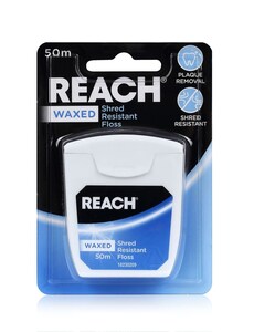 Reach Waxed Shred Resistant Dental Floss 50M