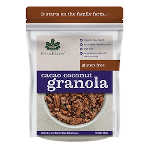 Brookfarm Gluten Free Granola Cacao Coconut 350G