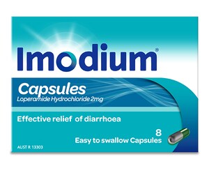 Imodium Capsules 2Mg For Diarrhoea Relief 8 Capsules