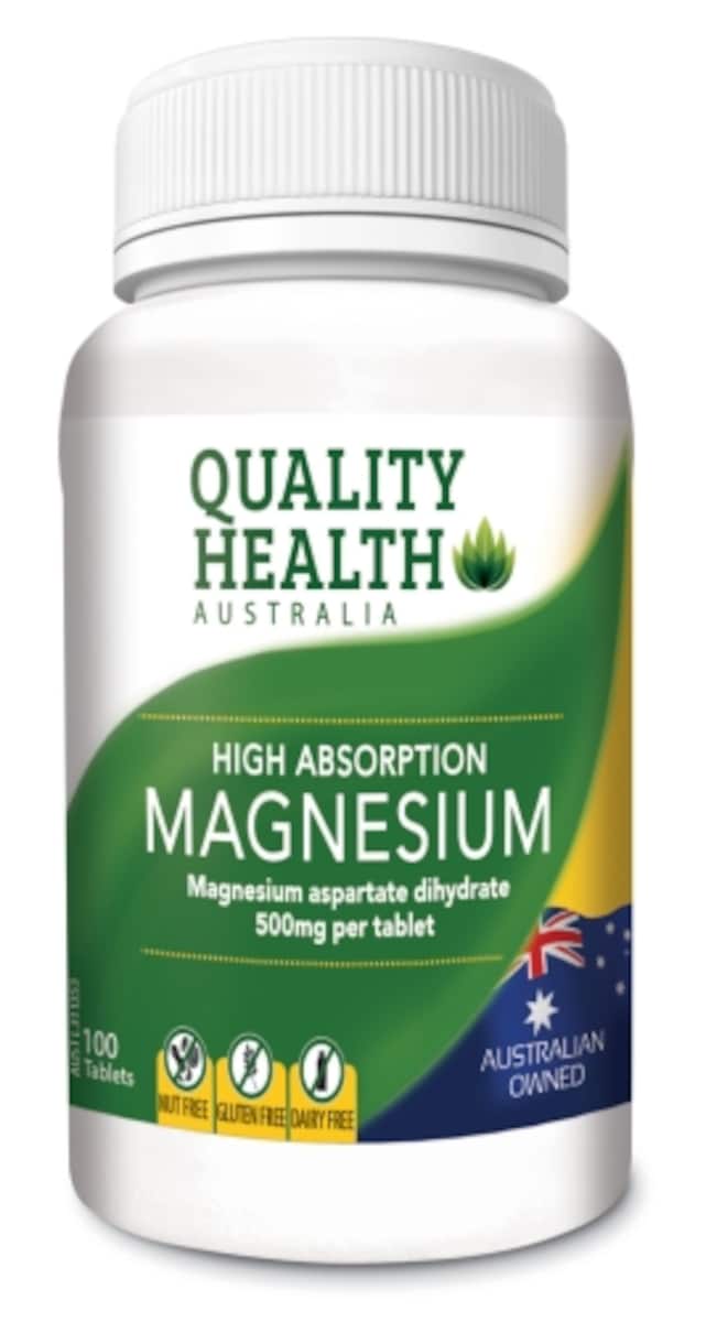Quality Health Magnesium 500Mg 100 Tablets