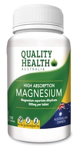 Quality Health Magnesium 500Mg 100 Tablets