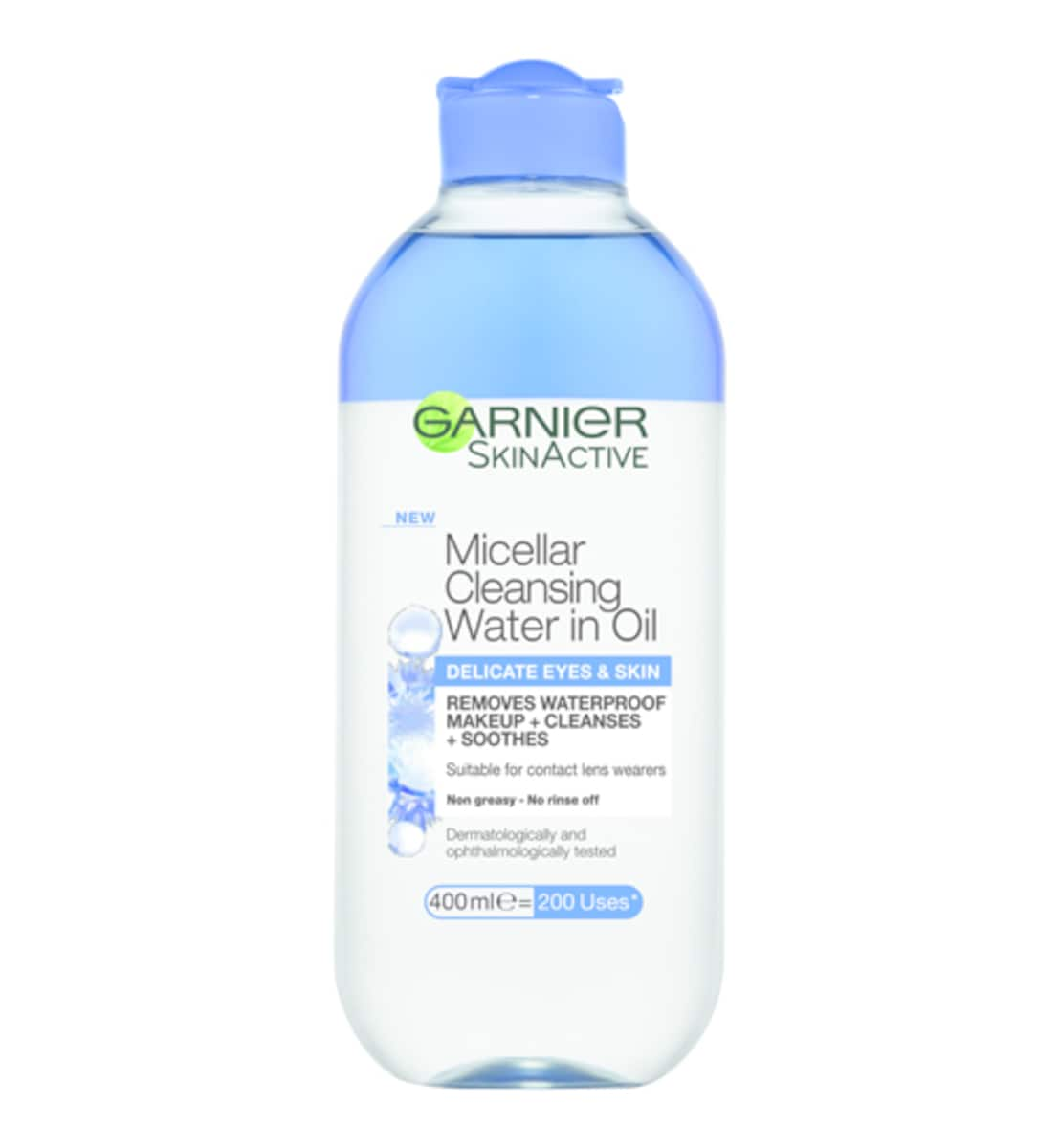 Garnier Micellar Cleansing Water In Oil Delicate Eyes & Skin 400Ml