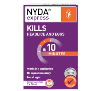 Nyda Express Head Lice Treatment 2 X 50Ml