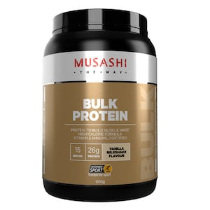 Musashi Bulk Protein Powder Vanilla Milkshake 900G