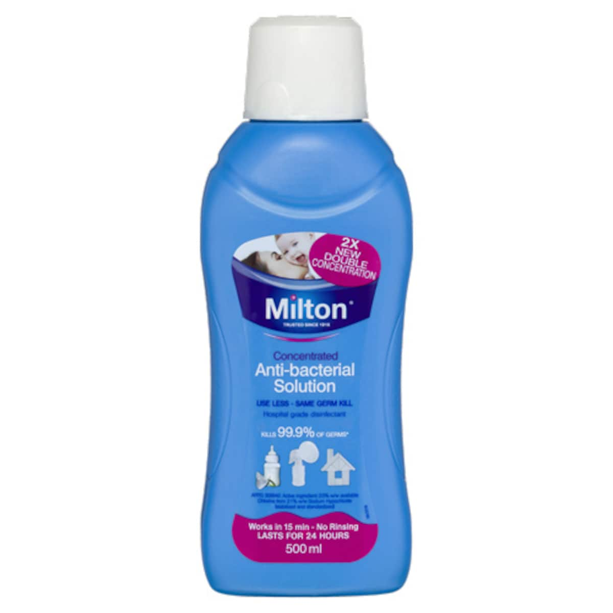 Milton Concentrated Antibacterial Solution 500Ml