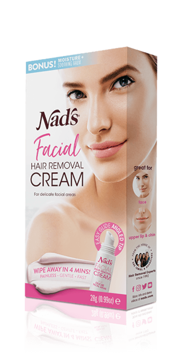 Nads Facial Hair Removal Cream Sensitive 28G