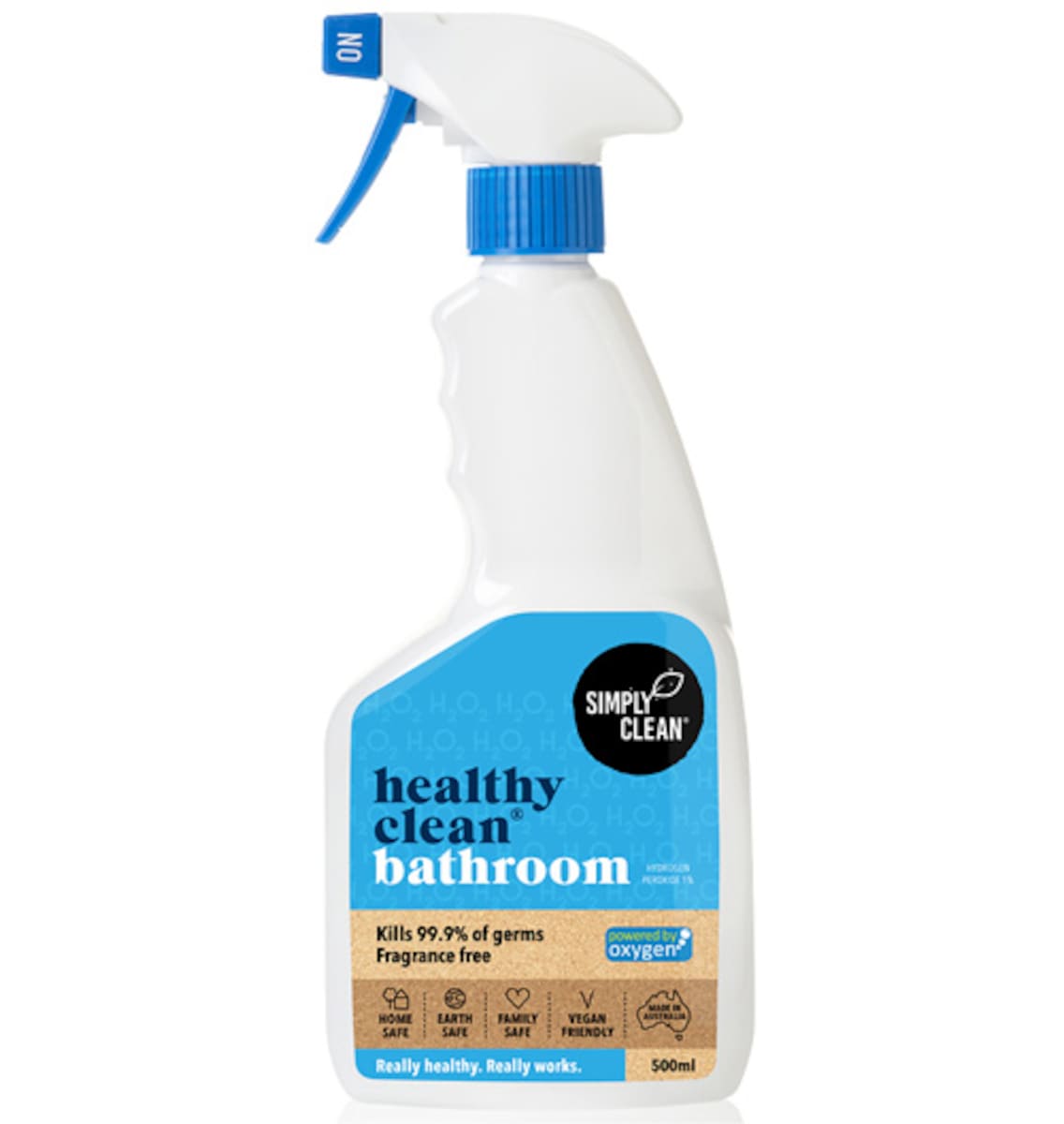 Simply Clean Healthy Clean Bathroom Spray Fragance Free 500Ml