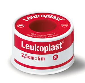 Leukoplast Standard Rigid Tape Tan 2.5Cm X 5M 1 Roll