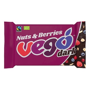 Vego Dark Chocolate Bar 85G