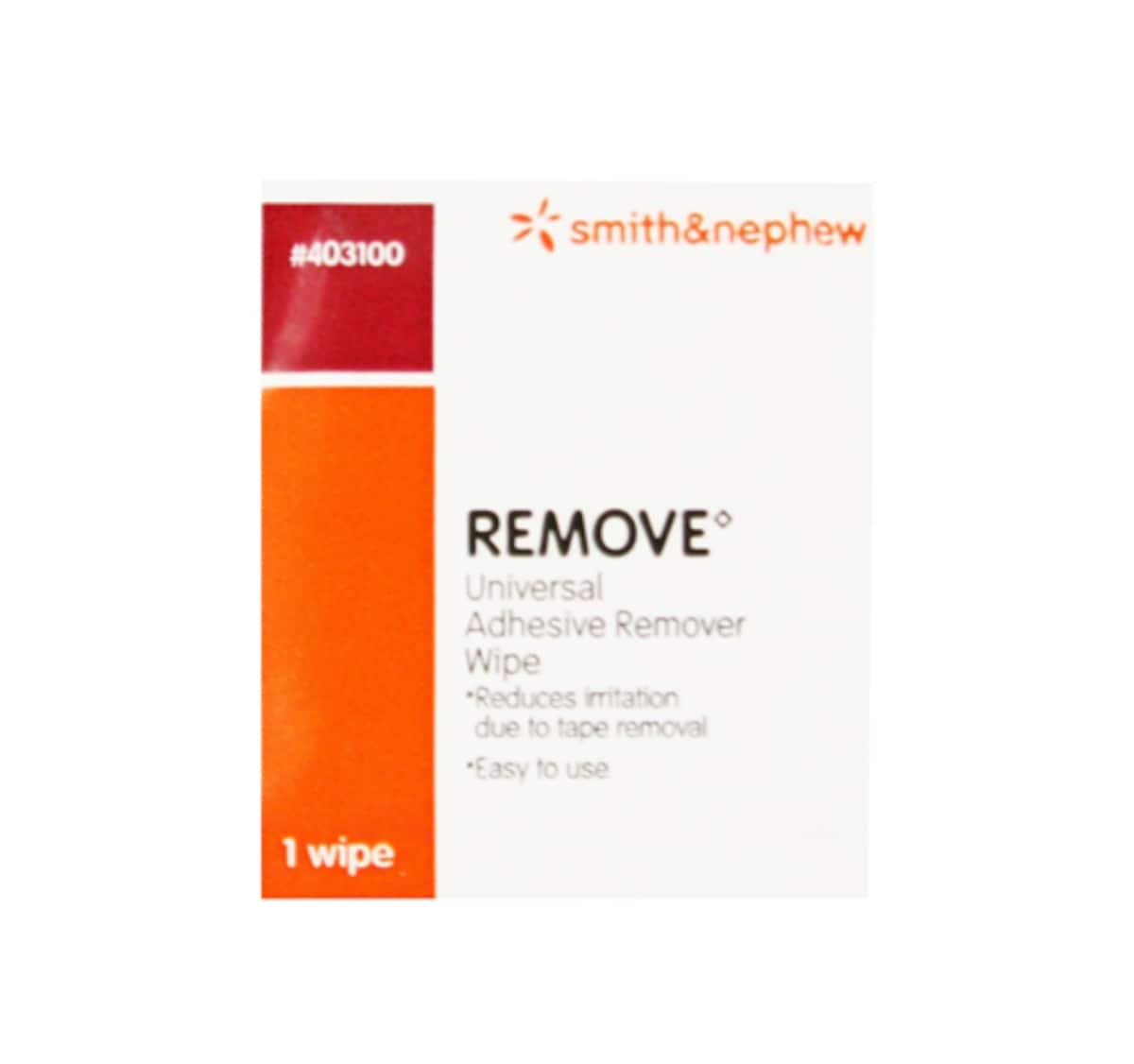 Remove Adhesive Remover Wipe Single By Smith & Nephew