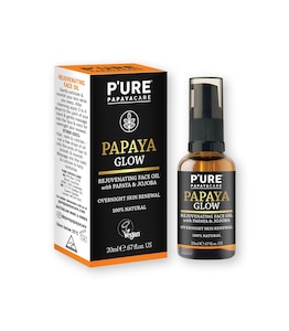 P'Ure Papayacare Papaya Glow Face Oil 20Ml