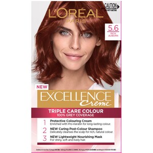 L'Oreal Excellence Creme 5.6 Rich Auburn Hair Colour