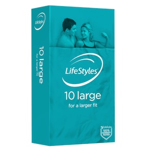 Lifestyles Large 10 Condoms
