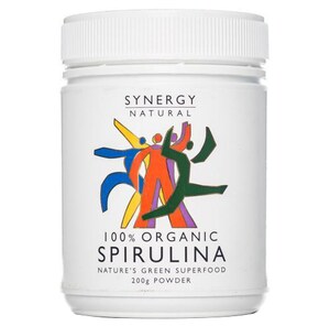 Synergy Natural Organic Spirulina Powder 200G