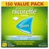 Nicorette Quit Smoking Nicotine Gum 4Mg Icy Mint 150 Pieces Value Pack