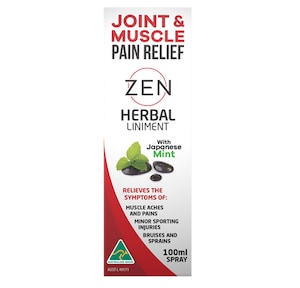 Zen Joint & Muscle Pain Relief Herbal Liniment Spray 100Ml