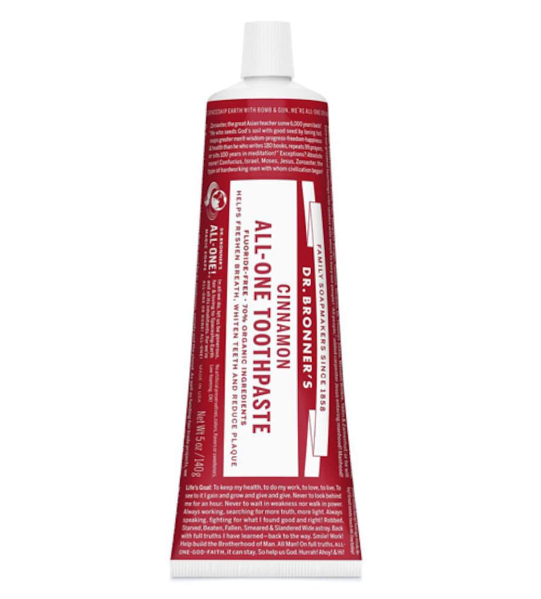 Dr Bronners Cinnamon All-One Toothpaste 140G