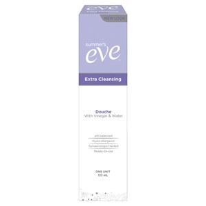 Summers Eve Extra Cleansing Douche With Vinegar & Water 133Ml