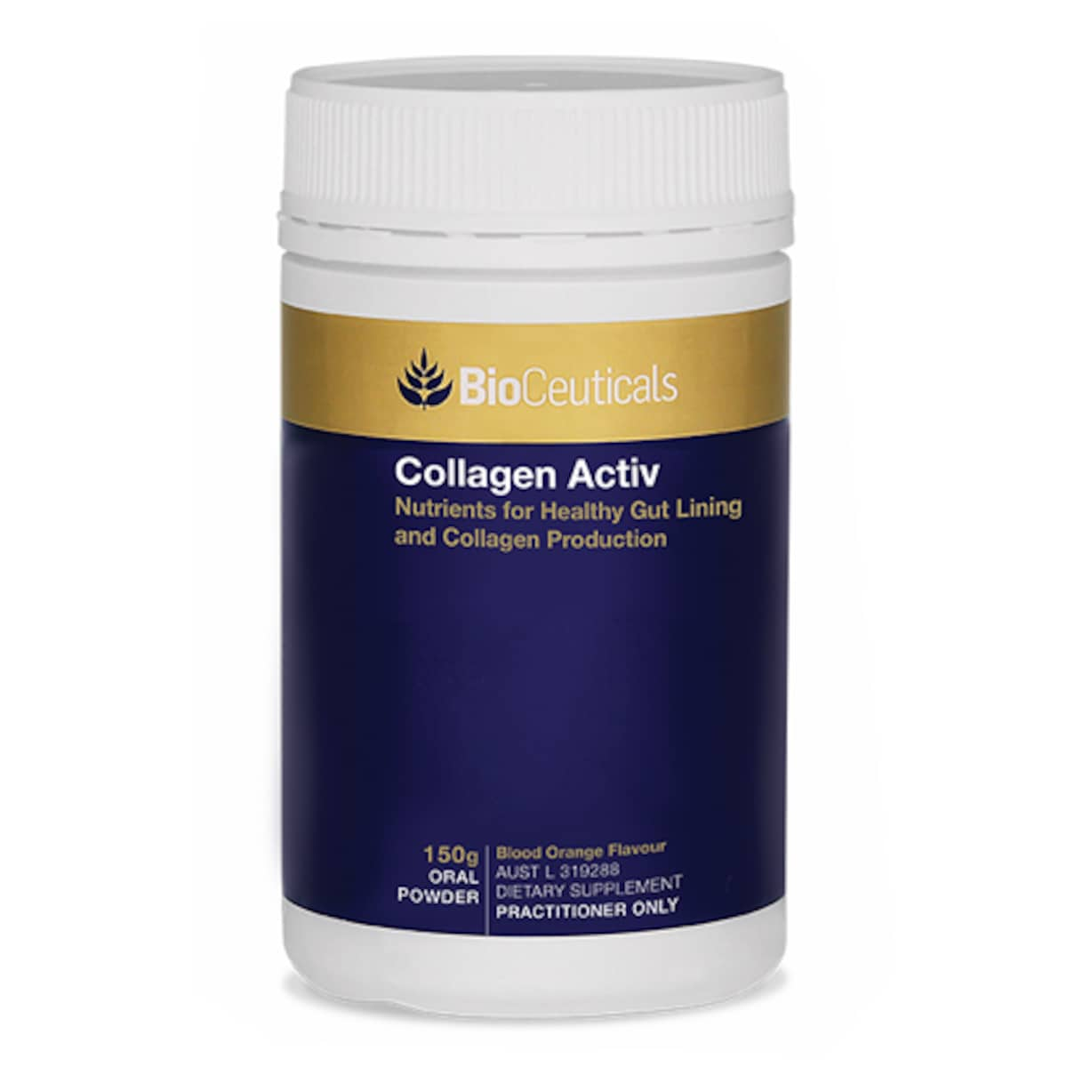 Bioceuticals Collagen Activ Powder Blood Orange Flavour 150G