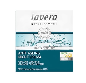 Lavera Basis Sensitiv Anti-Ageing Night Cream Q10 50Ml